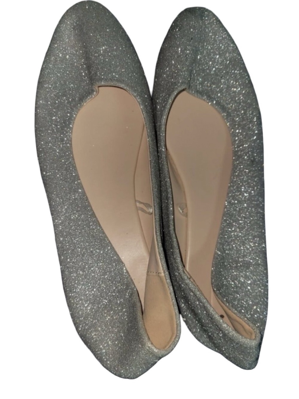 DB Studio 9.5 Wide Glitter Shoes